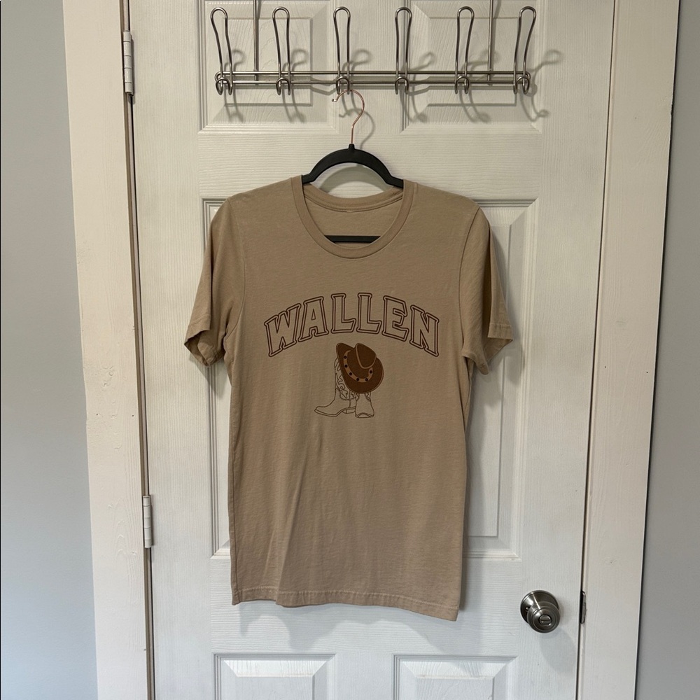 Buckle Tan Western Graphic Tee